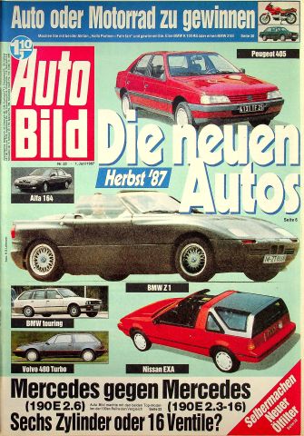 Deckblatt Auto Bild (23/1987)